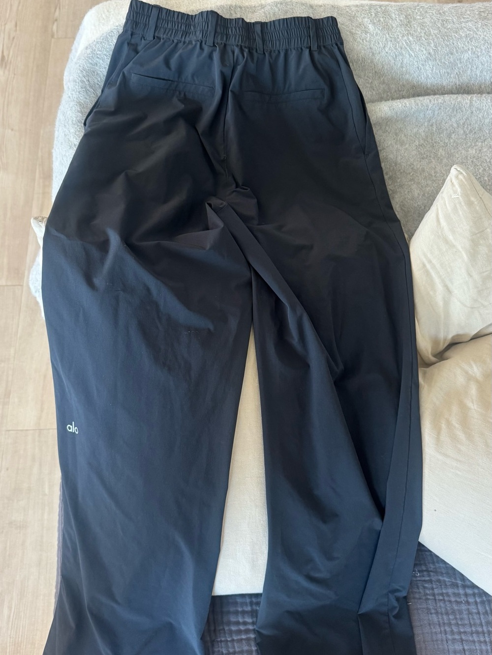 ALO YOGA stretch high-rise trousers - Picture 6 of 7